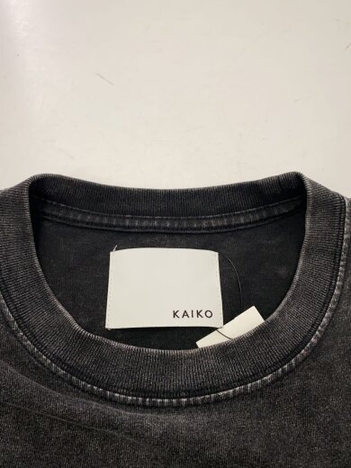 商品画像：長袖Tシャツ/2/コットン/GRY/無地/kaiko-24-005a 3