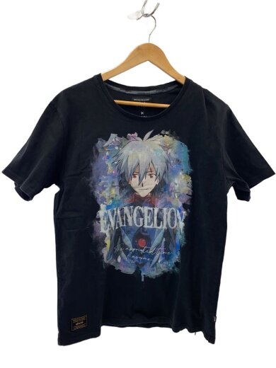 商品画像：Tシャツ/3/コットン/BLK/EVANGELION 1