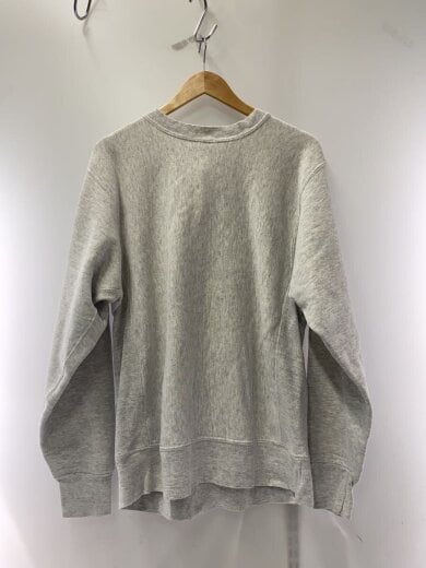 商品画像：スウェット/L/コットン/GRY/無地/SOFFE SUPER SWEATS/USA製/袖破け有 2