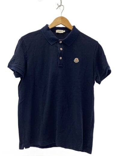 商品画像：MAGLIA POLO MANICA/ポロシャツ/L/コットン/NVY/無地/510918340800 840// 1