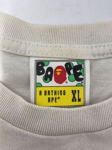 商品画像：Tシャツ/XL/コットン/WHT/001TEJ251006M/サルカモ// 3
