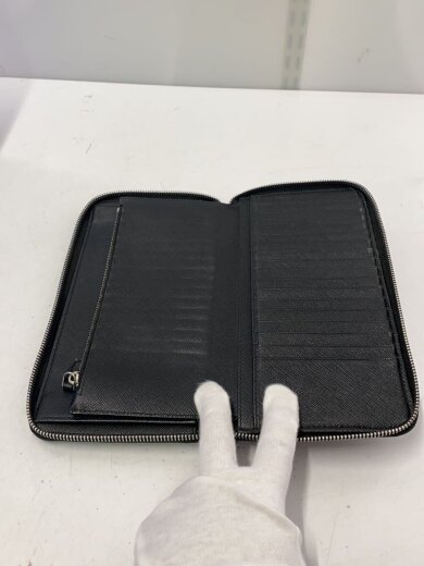 商品画像：オーガナイザー/長財布/レザー/BLK/無地/メンズ// 4