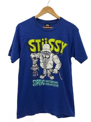 商品画像：Tシャツ/M/コットン/BLU 1