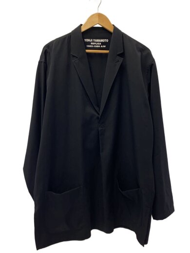 商品画像：長袖シャツ/3/ウール/BLK/無地/HR-B36-160/16AW/REPLICA 1