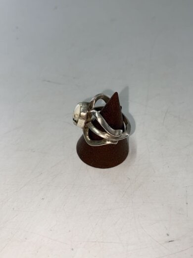 商品画像：STERLING PERRY/リング/SILVER/14号/カラーストーン/WHT/メンズ/NAVAJO// 4