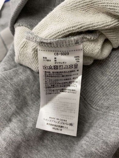 商品画像：スウェット/L/コットン/GRY/プリント/C8-S023// 4