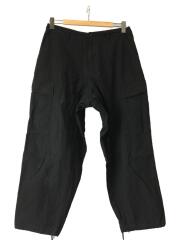 6POCKET PANTS/カーゴパンツ/S/コットン/ブラック/黒/203-1421