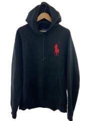 ビッグポニー/Vガジェット/プルオーバーパーカー/XL/コットン/ブラック