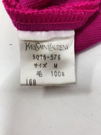 商品画像：長袖ワンピース/M/ウール/ピンク/SQT6-576/イヴサンローラン 4