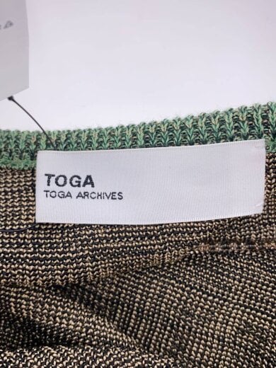 商品画像：ノースリーブワンピース/36/レーヨン/BEG/チェック/TA71-XH020 3