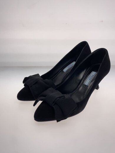 商品画像：パンプス/35.5/BLK/スウェード 2