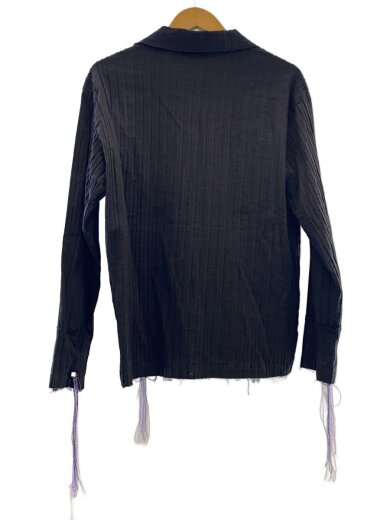 商品画像：24SS/JUST LIKE A BABY SHIRT/長袖シャツ/1/コットン/BLK/LM-24SS-S 2