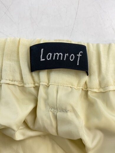 商品画像：ブーツカットパンツ/1/コットン/CRM/無地/LM-25SS-PT 4