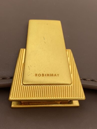 商品画像：ショルダーバッグ/レザー/BRW 5