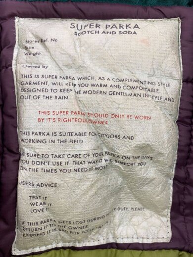 商品画像：モッズコート/M/ナイロン/BLK 4