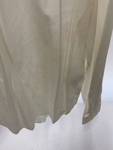 商品画像：長袖ブラウス/M/シルク/WHT 9