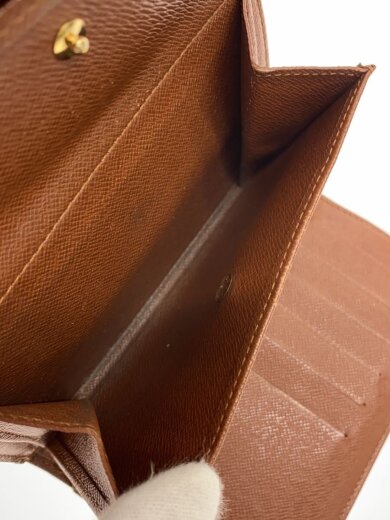 商品画像：ポルト・トレゾール・エテュイ・パピエ_モノグラム・キャンバス/PVC/BRW/レディース 5