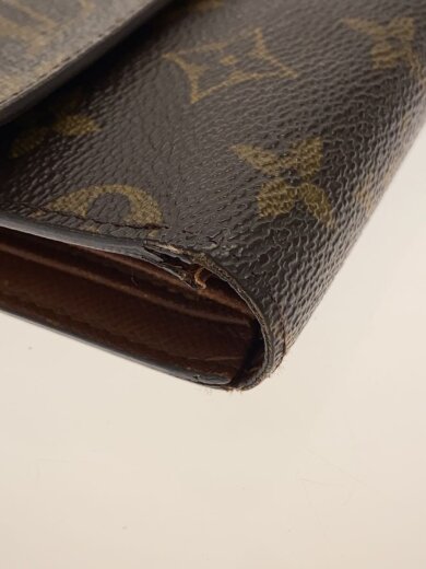 商品画像：ポルト・トレゾール・エテュイ・パピエ_モノグラム・キャンバス/PVC/BRW/レディース 7