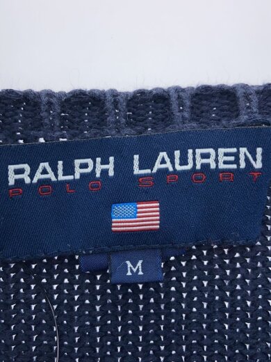 商品画像：ニット・セーター(薄手)/M/コットン/NVY 3