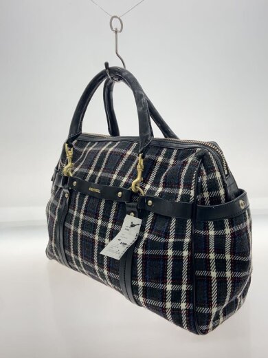 商品画像：ボストンバッグ/--/GRY/チェック// 2