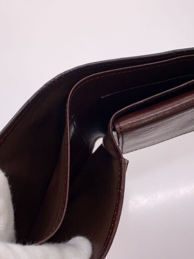 商品画像：2つ折り財布/レザー/BRW/無地/メンズ 6