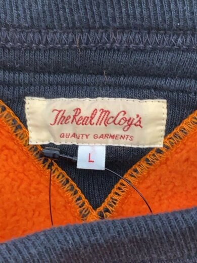 画像：THE REAL McCOY’Sパーカー/L/コットン/ORN/無地/191-1-413