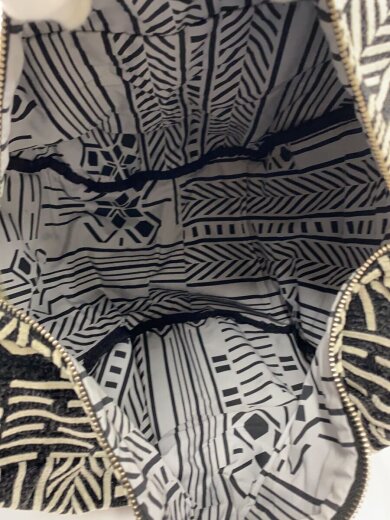 商品画像：ハンドバッグ/キャンバス/BLK/総柄 6