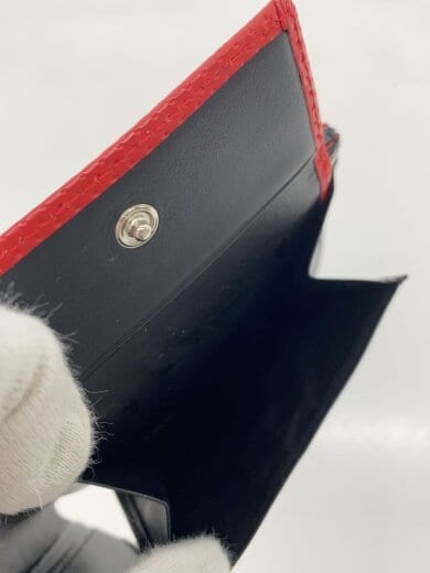 商品画像：2つ折り財布/レザー/RED/メンズ// 5