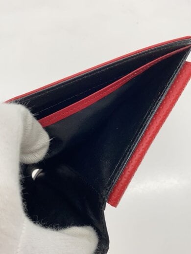 商品画像：2つ折り財布/レザー/RED/メンズ// 6