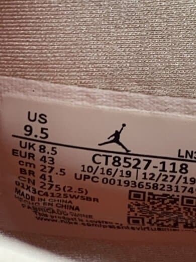 商品画像：AIR JORDAN 4 RETRO/27.5cm/WHT// 5