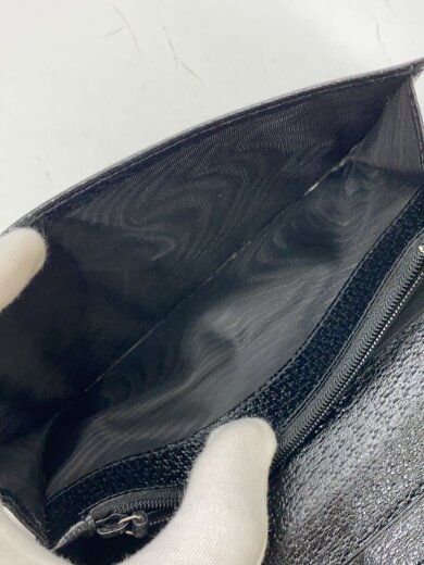 商品画像：長財布/レザー/BLK/無地/メンズ 6