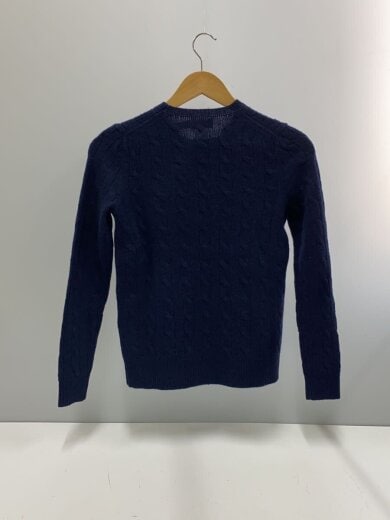 商品画像：ニット・セーター(薄手)/S/ウール/NVY 2