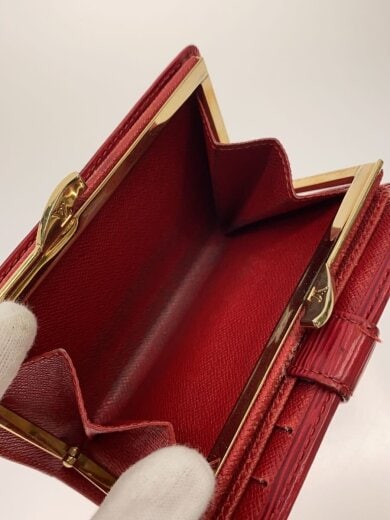 商品画像：ポルト・モネ・ビエ・ヴィエノワ_エピ/レザー/RED/無地/レディース 5