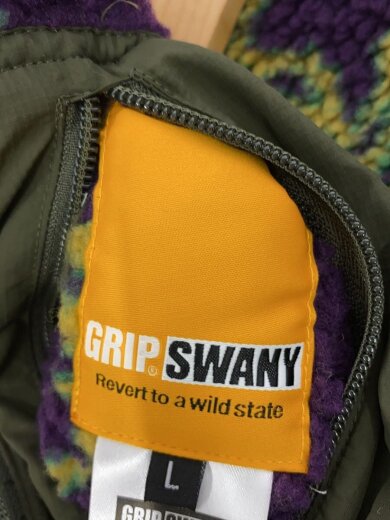 商品画像：フリースジャケット/L/ナイロン/KHK/GSJ-81 3