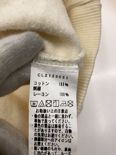 商品画像：スウェット/XL/コットン/CRM// 4
