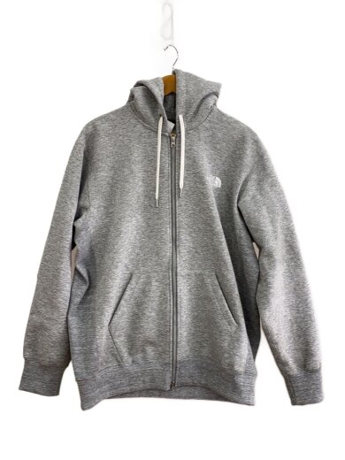 商品画像：SQUARE LOGO FULL ZIP_スクエアロゴフルジップ/XL/ポリエステル/GRY// 1