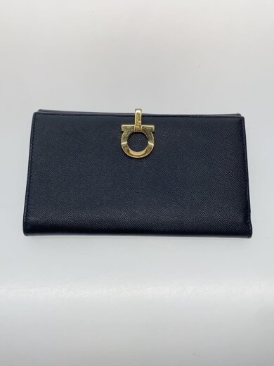 商品画像：2つ折り財布/レザー/BLK/レディース/IY-220119 2