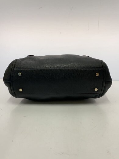 商品画像：2WAYハンドバッグ/レザー/BLK/無地 4