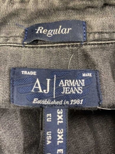 商品画像：長袖シャツ/3L/コットン/BLK 3