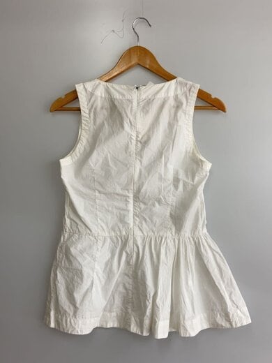 商品画像：ノースリーブブラウス/38/コットン/WHT 2