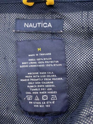 商品画像：ナイロンジャケット/M/ナイロン/NVY/無地 3