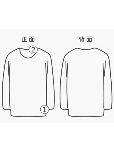 商品画像：Tシャツ/M/コットン/WHT 8