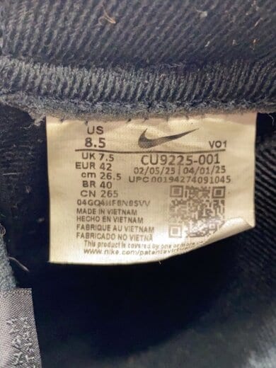商品画像：AIR FORCE 1 LOW/エアフォース 1 ロー/ブラック/CU9225-001/26.5cm/BLK 5