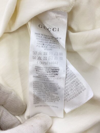 商品画像：Tシャツ/L/コットン/WHT/プリント/616036 XJCOQ 4