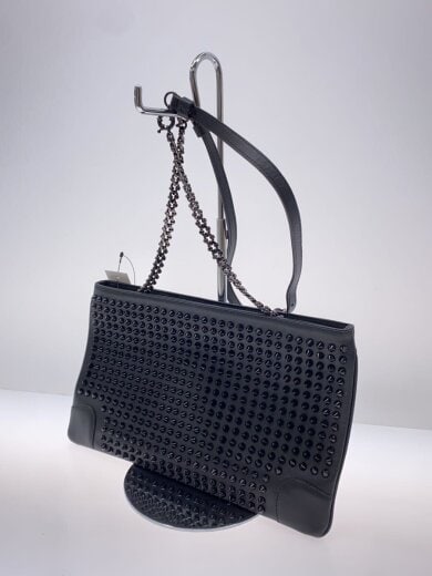 商品画像：ショルダーバッグ/レザー/BLK 2