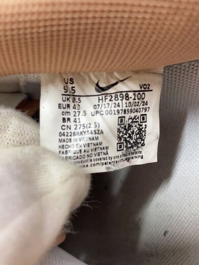 商品画像：AIR FORCE 1 07 LV8_エアフォース 1 07 LV8/27.5cm/PNK// 5