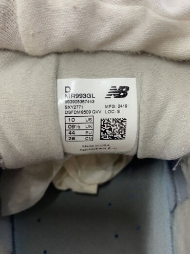 商品画像：ニューバランス/MR993/28cm/GRY// 5