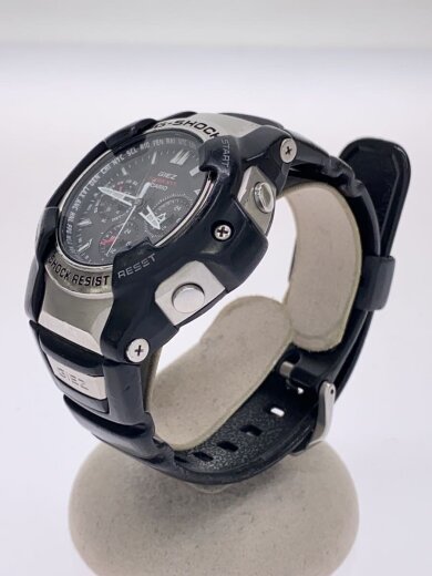 商品画像：ソーラー腕時計・G-SHOCK/アナログ/ラバー/BLK/BLK/SS 2
