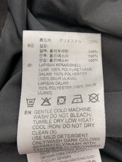 商品画像：ジャケット/L/フェイクレザー/BLK/JW7326 5