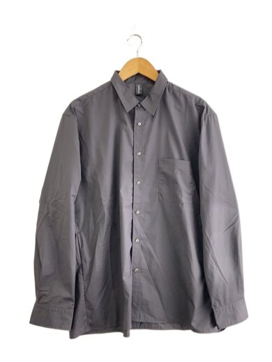 商品画像：長袖シャツ/5/コットン/GRY/A-10-SB-003 1